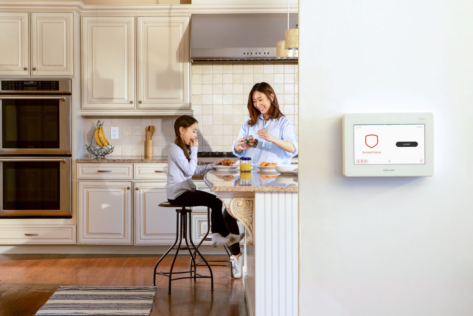First Alert ProSeries family — All-in-One panel, sensors and cameras